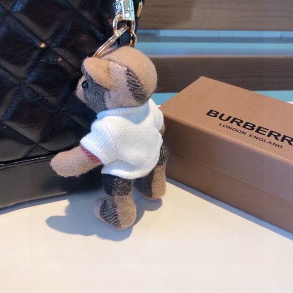 NWT Burberry Bear Rare Keychain Charm w/Box main image 4